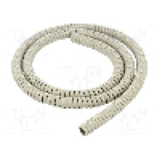 Tub protectie cablu, PVC, diametru interior 10mm, gri, PARTEX - SP-10100KN8