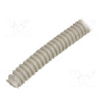 Tub protectie cablu, PVC, diametru interior 11mm, gri, PAWBOL - 6109-25P