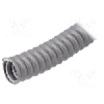 Tub protectie cablu, PVC, diametru interior 15mm, gri, LAPP - 61721720