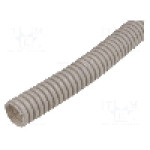 Tub protectie cablu, PVC, diametru interior 19mm, gri, PAWBOL - 6102A-25P