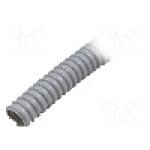 Tub protectie cablu, PVC, diametru interior 20mm, gri, PAWBOL - 17020