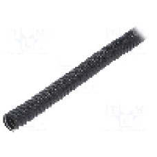 Tub protectie cablu, PVC, diametru interior 20mm, neagra, PAWBOL - 17020C