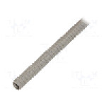 Tub protectie cablu, PVC, diametru interior 8mm, gri, PARTEX - SP-08100KN8