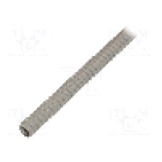 Tub protectie cablu, PVC, diametru interior 8mm, gri, PARTEX - SP-08100KN8
