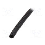 Tub protectie cablu, PVC, diametru interior 8mm, neagra, PARTEX - SP-08100KN0