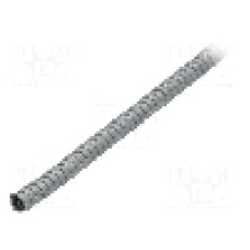 Tub protectie cablu, oţel galvanizat, diametru interior 10mm, naturala, ANAMET EUROPE - 370.012.2
