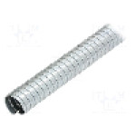 Tub protectie cablu, oţel galvanizat, diametru interior 13mm, naturala, ANAMET EUROPE - 370.016.1