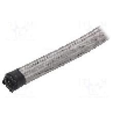 Tub protectie cablu, oţel galvanizat, diametru interior 21mm, {{Culoare}}, ANAMET EUROPE - 107.720.2