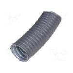 Tub protectie cablu, oţel galvanizat, diametru interior 57,5mm, gri, HELLERMANNTYTON - 166-30730