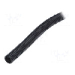 Tub protectie cablu, poliamida 12, diametru interior 16,4mm, neagra, PMA - PIST-17B