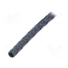 Tub protectie cablu, poliamida 6, diametru interior 12mm, gri, PMA - PCLT-12S