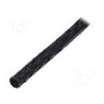Tub protectie cablu, poliamida 6, diametru interior 12mm, neagra, PMA - PCLT-12B