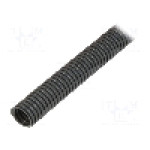 Tub protectie cablu, poliamida 6, diametru interior 9,6mm, gri, PMA - CYLT-10S