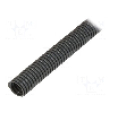 Tub protectie cablu, poliamida 6, diametru interior 9,6mm, gri, PMA - CYLT-10S