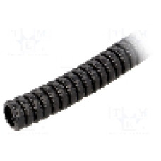 Tub protectie cablu, poliamida, diametru interior 28,1mm, neagra, LAPP - SILVYN FPAS 34/28,1X34,5 BK 10M