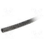 Tub protectie cablu, poliamida, diametru interior 9,8mm, gri, LAPP - SILVYN® FPAS PA6 13 / 9.8X13.0 GY 50M