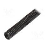 Tub protectie cablu, poliamida, diametru interior 9,9mm, neagra, ANAMET EUROPE - 801.310.0