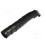 Tub protectie cablu, poliamida, diametru interior {{Diametru interior}}, neagra, ESSENTRA - SHR-32-6NB