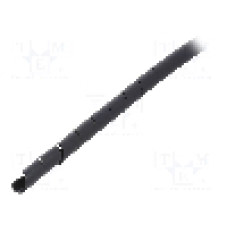 Tub protectie cablu, poliamida, diametru interior {{Diametru interior}}, neagra, HELLERMANNTYTON - 161-44100