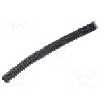 Tub protectie cablu, polietilena LD, diametru interior 11mm, neagra, PAWBOL - G.6150