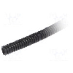 Tub protectie cablu, polietilena LD, diametru interior 14,5mm, neagra, PAWBOL - G.6152R