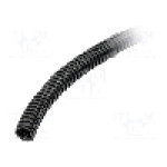 Tub protectie cablu, polietilena LD, diametru interior 19mm, neagra, PAWBOL - G.6153R