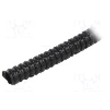 Tub protectie cablu, polietilena LD, diametru interior 7mm, neagra, PAWBOL - G.6157R