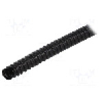Tub protectie cablu, polietilena LD, diametru interior 9mm, neagra, PAWBOL - G.6158R