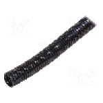 Tub protectie cablu, polietilena, diametru interior 15,9mm, neagra, PANDUIT - CLTS62F-C