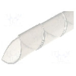 Tub protectie cablu, polietilena, diametru interior {{Diametru interior}}, naturala, KSS WIRING - KS-12