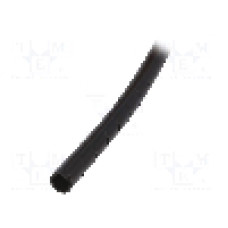 Tub protectie cablu, polietilena, diametru interior {{Diametru interior}}, neagra, HELLERMANNTYTON - 161-41201