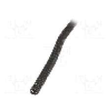 Tub protectie cablu, polipropilena, diametru interior {{Diametru interior}}, neagra, HELLERMANNTYTON - 162-10100