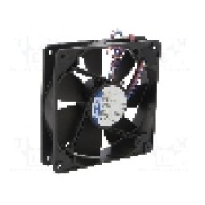 Ventilator 119x119x25mm, 12V DC, volum aer 168m<sup>3</sup>/h, lagar cu bila, EBM-PAPST - 4412 F/2
