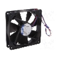 Ventilator 119x119x25mm, 12V DC, volum aer 170m<sup>3</sup>/h, lagar cu bila, EBM-PAPST - 4412 F