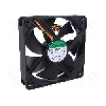 Ventilator 120x120x25mm, 12V DC, volum aer 127.5m<sup>3</sup>/h, lagar cu bila, SUNON - EEC0251B3-000U-G99