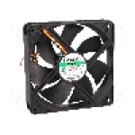 Ventilator 120x120x25mm, 12V DC, volum aer 183.83m<sup>3</sup>/h, lagar Vapo, SUNON - MEC0251V1-000U-G99