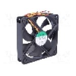 Ventilator 120x120x25mm, 12V DC, volum aer 183.83m<sup>3</sup>/h, lagar cu bila, SUNON - EEC0251B1-000U-G99