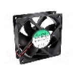 Ventilator 120x120x38mm, 12V DC, volum aer 289m<sup>3</sup>/h, lagar cu bila, SUNON - PMD1212PMB2-A(2).GN