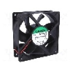 Ventilator 120x120x38mm, 12V DC, volum aer 322.8m<sup>3</sup>/h, lagar cu bila, SUNON - PMD1212PMB1-A(2).GN