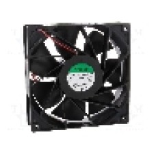 Ventilator 140x140x38mm, 12V DC, volum aer 405.2m<sup>3</sup>/h, lagar cu bila, SUNON - PFE0381B1-000U-A99 Ventilator 140x140x38mm, 12V DC, volum aer 405.2m<sup>3</sup>/h, lagar cu bila, SUNON - PFE0381B1-000U-A99