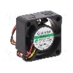 Ventilator 25x25x10mm, 12V DC, volum aer 6.42m<sup>3</sup>/h, lagar Vapo, SUNON - MF25101V1-1000U-G99