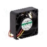 Ventilator 30x30x10mm, 12V DC, volum aer 9.3m<sup>3</sup>/h, lagar Vapo, SUNON - MF30101V1-1000U-G99