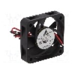 Ventilator 40x40x10mm, 12V DC, volum aer 13.86m<sup>3</sup>/h, lagar cu glisare, Delta Electronics - ASB0412HHA-A Ventilator 40x40x10mm, 12V DC, volum aer 13.86m<sup>3</sup>/h, lagar cu glisare, Delta Electronics - ASB0412HHA-A
