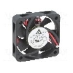 Ventilator 40x40x10mm, 12V DC, volum aer 16.14m<sup>3</sup>/h, lagar cu glisare, Delta Electronics - ASB0412VHA-A