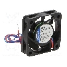 Ventilator 40x40x10mm, 12V DC, volum aer 9m<sup>3</sup>/h, lagar cu glisare, EBM-PAPST - 412 FH-132 Ventilator 40x40x10mm, 12V DC, volum aer 9m<sup>3</sup>/h, lagar cu glisare, EBM-PAPST - 412 FH-132