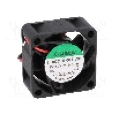 Ventilator 40x40x20mm, 12V DC, volum aer 15.12m<sup>3</sup>/h, lagar cu bila, SUNON - EF40201B1-000U-A99 Ventilator 40x40x20mm, 12V DC, volum aer 15.12m<sup>3</sup>/h, lagar cu bila, SUNON - EF40201B1-000U-A99