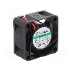 Ventilator 40x40x20mm, 12V DC, volum aer 18.25m<sup>3</sup>/h, lagar Vapo, SUNON - MF40201VX-1000U-A99