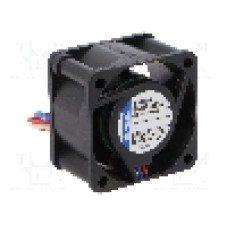 Ventilator 40x40x25mm, 12V DC, volum aer 24m<sup>3</sup>/h, lagar cu bila, EBM-PAPST - 412 JHH/2