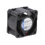 Ventilator 40x40x25mm, 24V DC, volum aer 19m<sup>3</sup>/h, EBM-PAPST - 414J