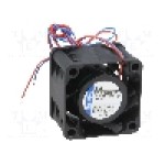 Ventilator 40x40x28mm, 24V DC, volum aer 38m<sup>3</sup>/h, EBM-PAPST - 424JH